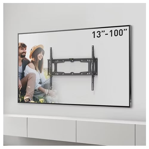 מתקן תליה BARKAN E400 תומך 13-100 אינץ’, עומס מרבי 100 ק"ג