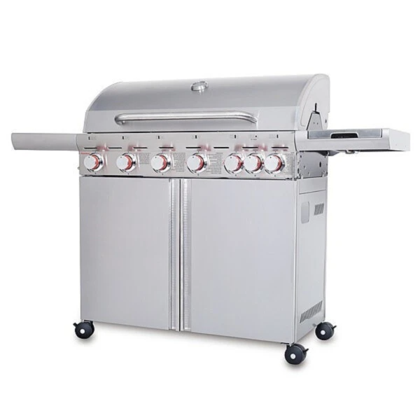 גריל גז 6 מבערים + כירת צד דגם Sonab BBQK6 – תמונה 3
