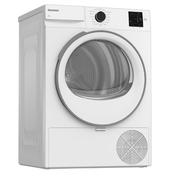 מייבש כביסה BLOMBERG BT682W - קיבולת 8 ק"ג עם טכנולוגיית Heat-Pump מתקדמת