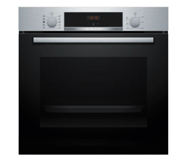 תנור בנוי Bosch HQA534BS3B בוש פאנל נירוסטה | פונקציית אידוי ו3D Hotair