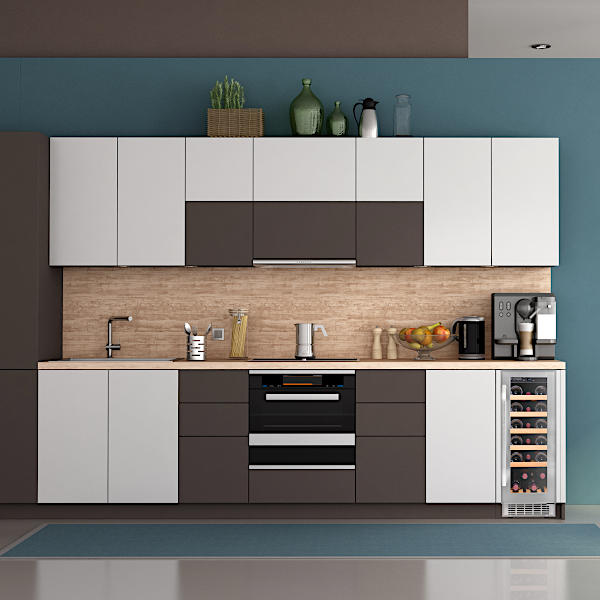 מקרר יין עד 19 בקבוקים אינטגרלי/Free Standing – דגם NS-18NS – תמונה 4