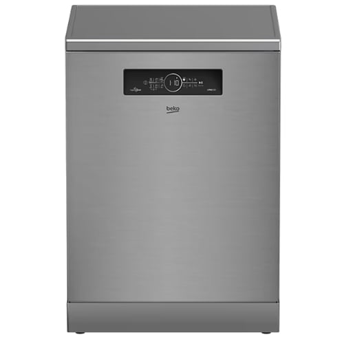 מדיח כלים BEKO BDFN36522XQ נירוסטה מושחרת - 15 מערכות כלים, 6 תכניות הדחה
