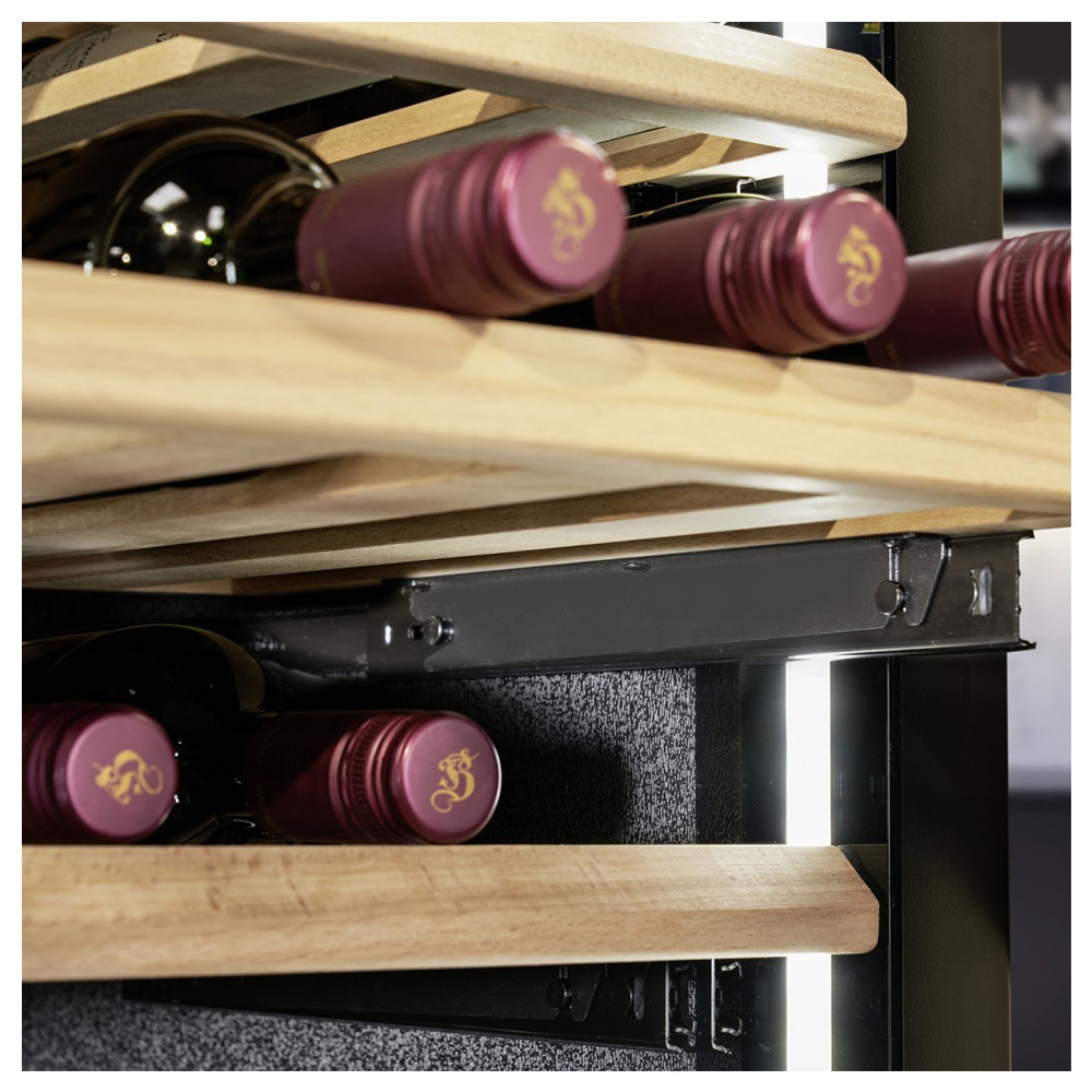 מקרר יין CASO WINE DELUXE WD 24 ל-24 בקבוקים עם טכנולוגיה מתקדמת ואמינות גבוהה – תמונה 5