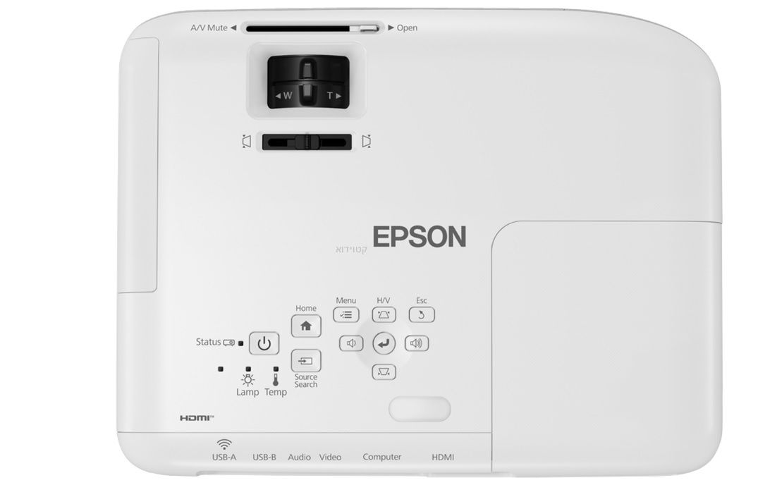 מקרן EPSON EB-W06 כולל מתקן – תמונה 3