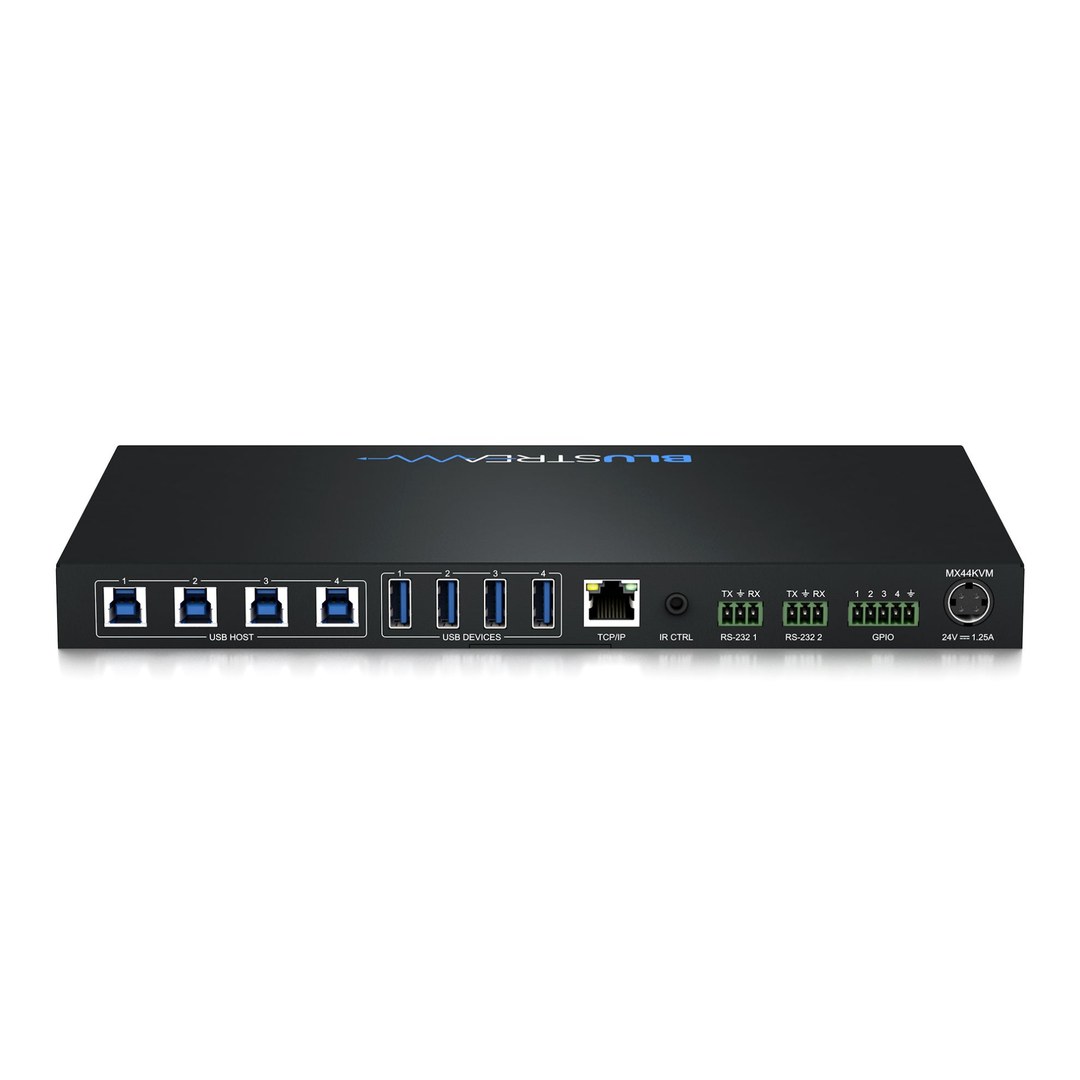 מטריצת USB KVM 4×4 של מותג BLUSTREAM דגם MX44KVM – תמונה 2