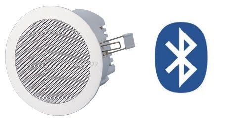 רמקול שקוע עגול מוגבר עם בלוטוס 6.5" PURE SOUND PS6CSA