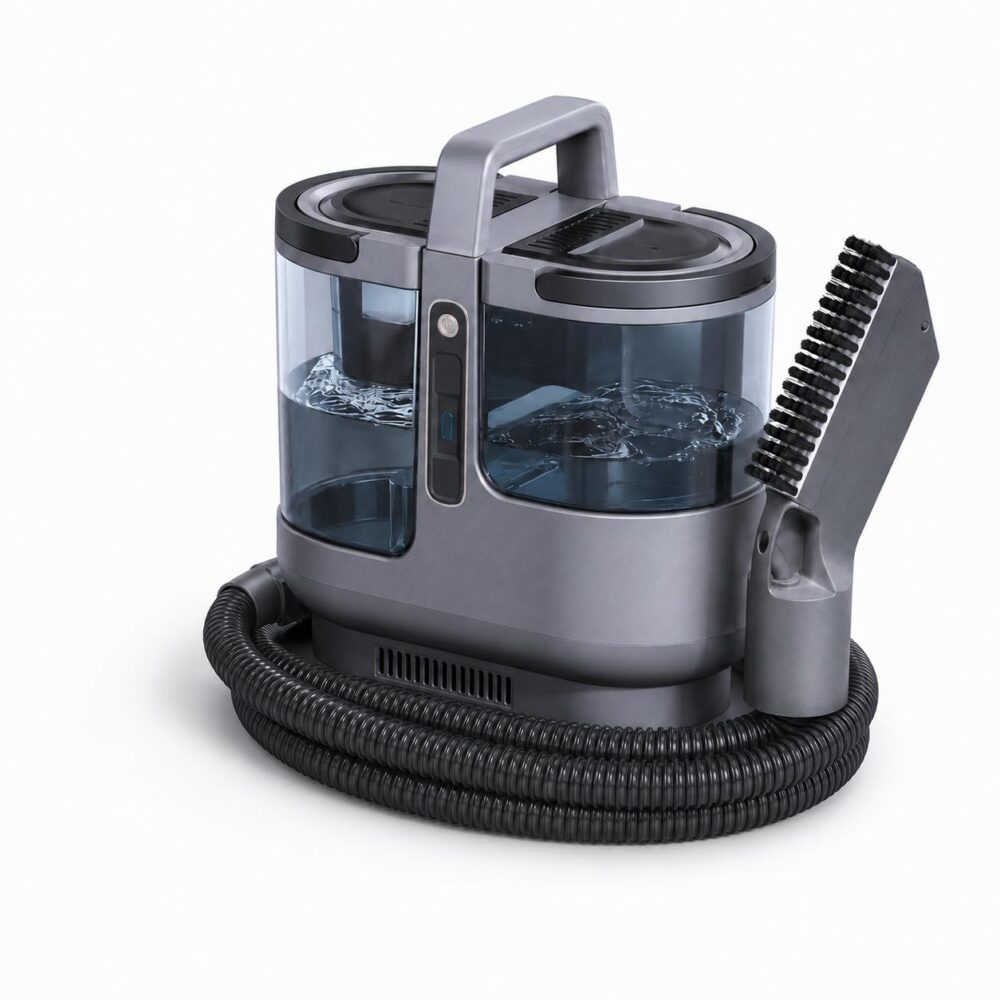 מכונת ניקוי שואבת ושוטפת HOMEX דגם SPOTNEX-CLEAN 600W לרצפות וכתמים