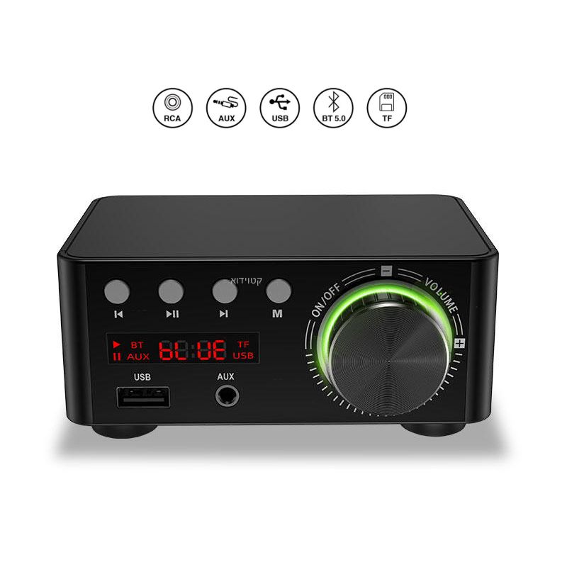 מגבר סטריאו קטן עם בלוטוס PURE SOUND AMPPURESOUNDD1