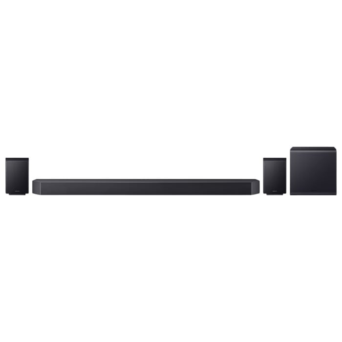 מקרן קול מתקדם Samsung HW-Q990H עם שמע היקפי 11.1.4 לחוויית סאונד עוצמתית