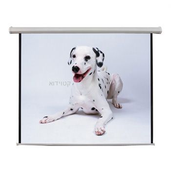 מסך הקרנה ידני 127X127 ס"מ LEAD SCREEN LEAD127M