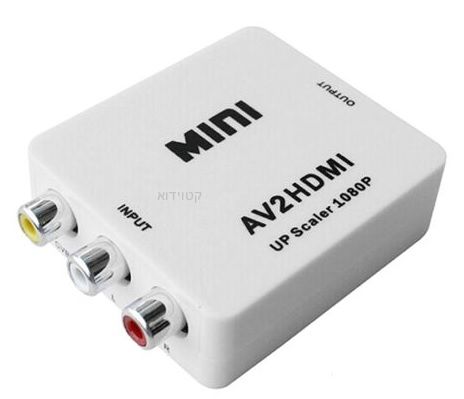 מתאם AV2HDMI להמרת אותות AV ל-HDMI באיכות גבוהה