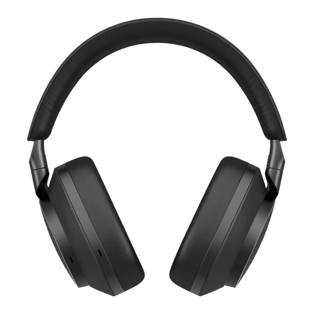 אוזניות קשת אלחוטיות BOWERS & WILKINS דגם Px8 BLACK עם ANC גימור אלומיניום שחור