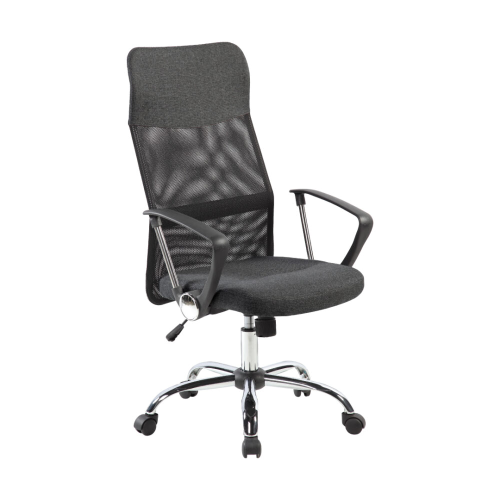 כיסא מנהל ארגונומי גב גבוה לישיבה ממושכת CARBON POLAR