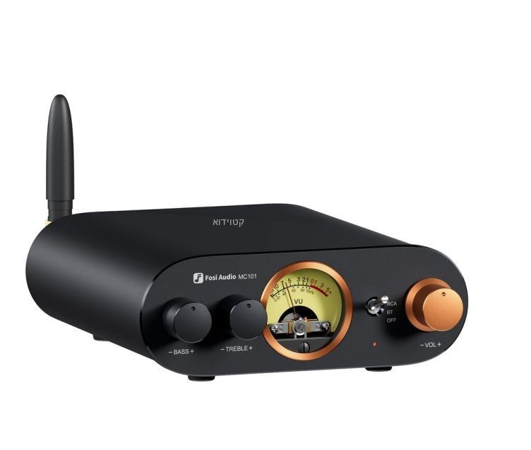 מגבר סטריאו Bluetooth עם מד UV Fosi Audio MC101