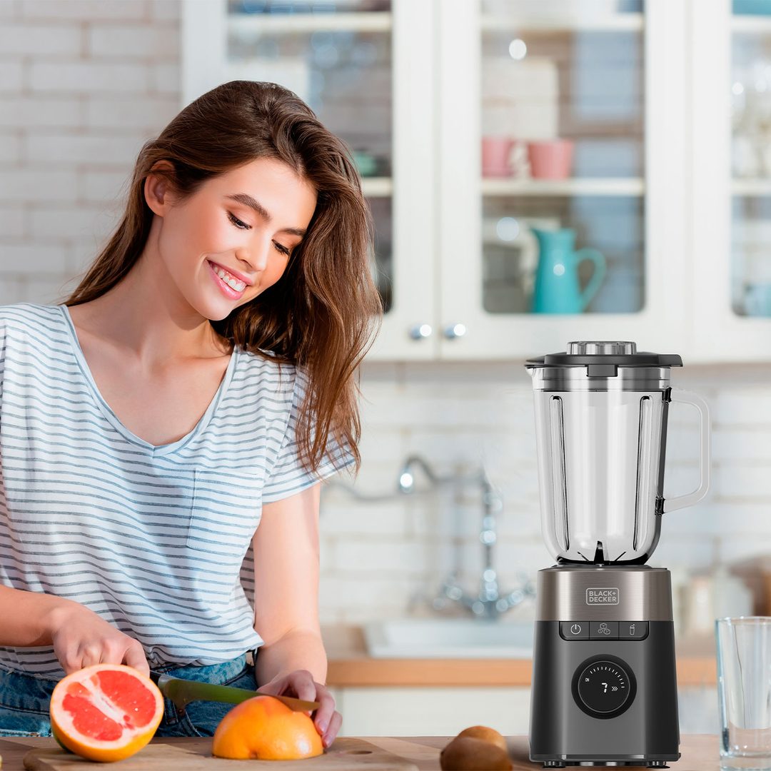 בלנדר שולחני זכוכית BLACK&DECKER דגם BXJB1201E 1200W 2.2 ליטר – תמונה 2