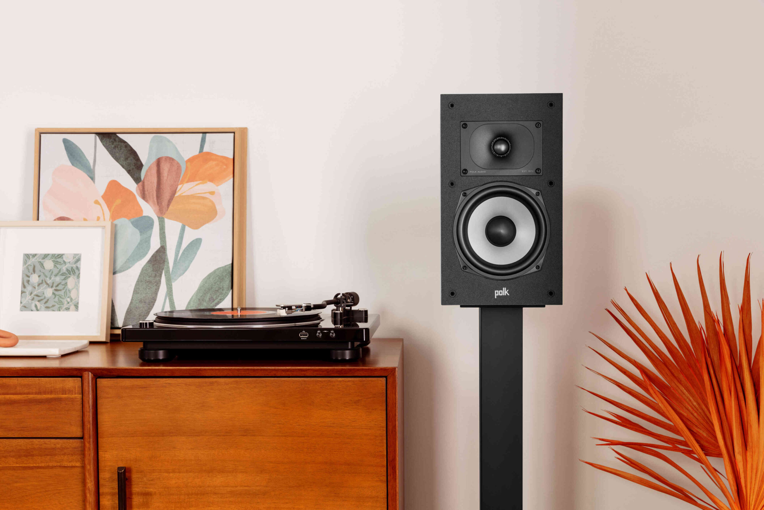 רמקולים מדפיים Polk Audio MXT20BK מסדרת Monitor – תמונה 2