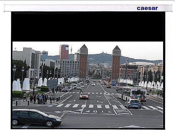 מסך הקרנה חשמלי CAESAR HD 16:9 266:150