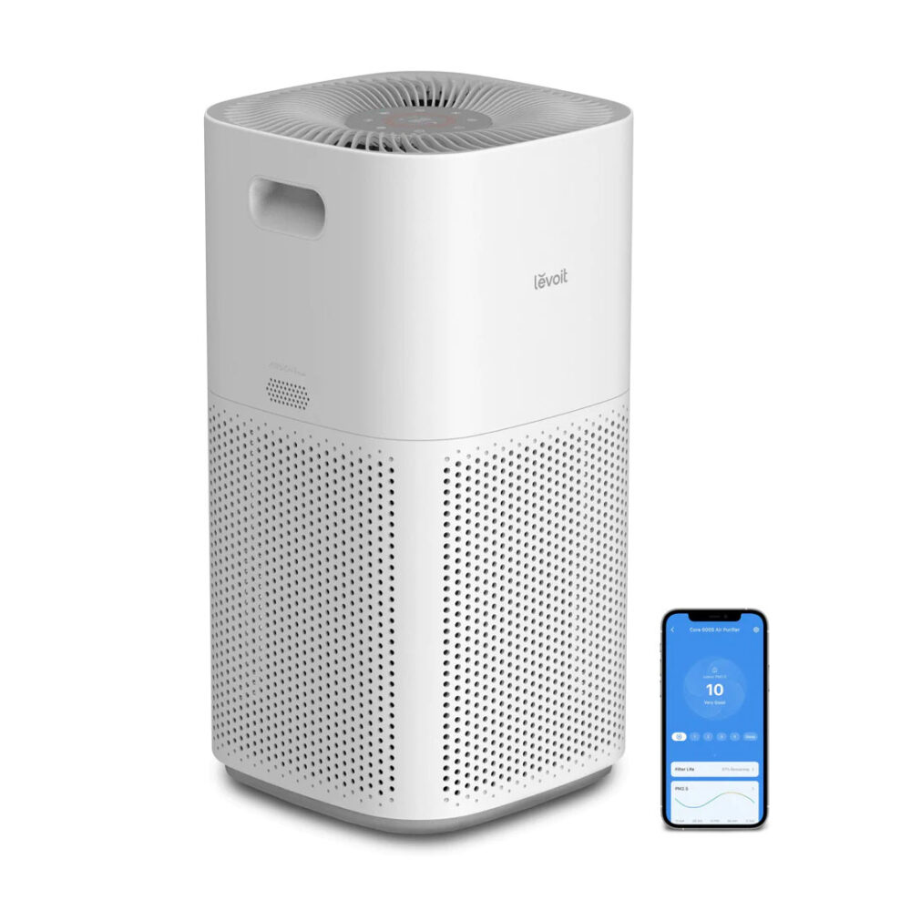 מטהר אוויר חכם LEVOIT דגם LAP-C601S-WEU לבית ולמשרד