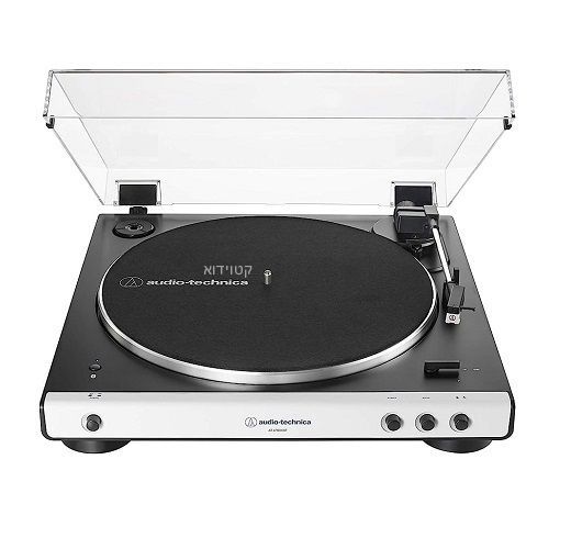פטיפון פאנל לבן Audio-Technica ATLP60XBTWH
