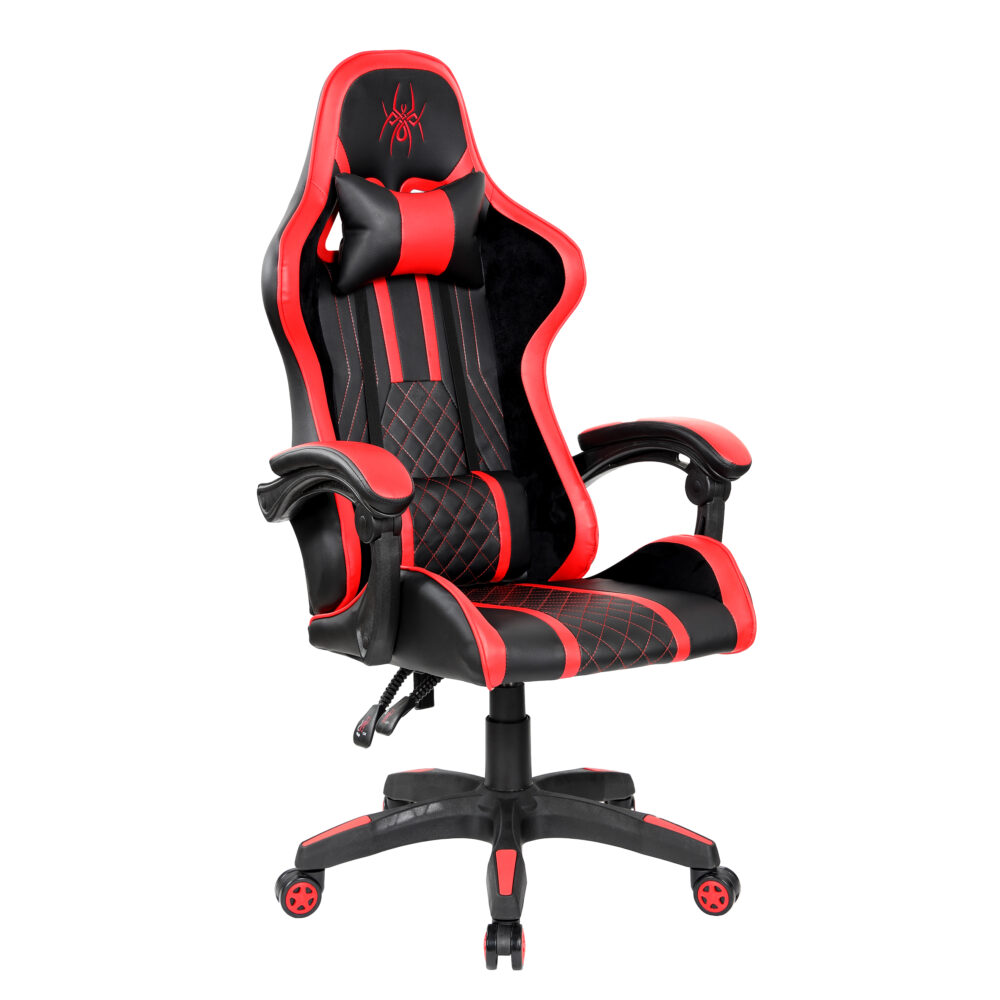 כיסא גיימרים מקצועי SPIDER דגם SPIDER-FORMULA עם אפשרות שכיבה 125°