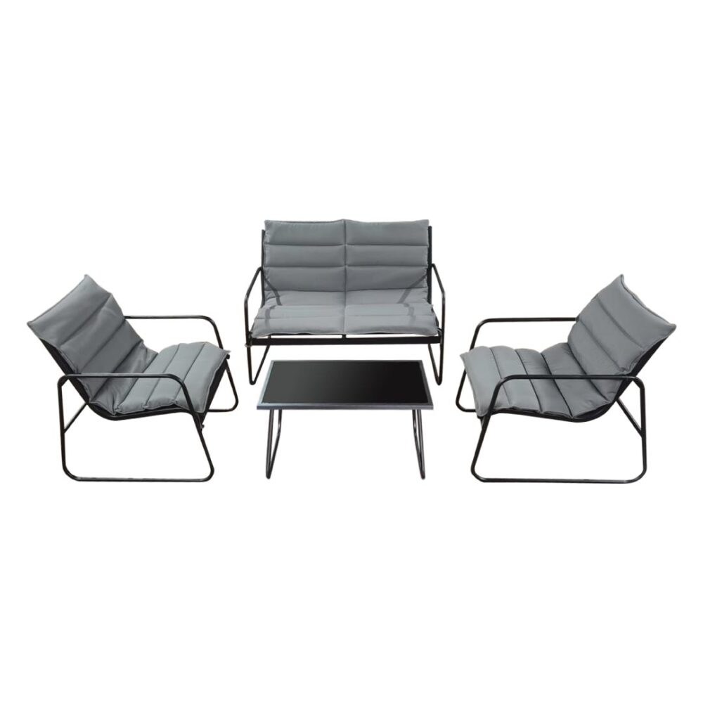 מערכת ישיבה 4 מקומות COMFORT4U דגם MONTINA QUATRO LUX עם שולחן כריות