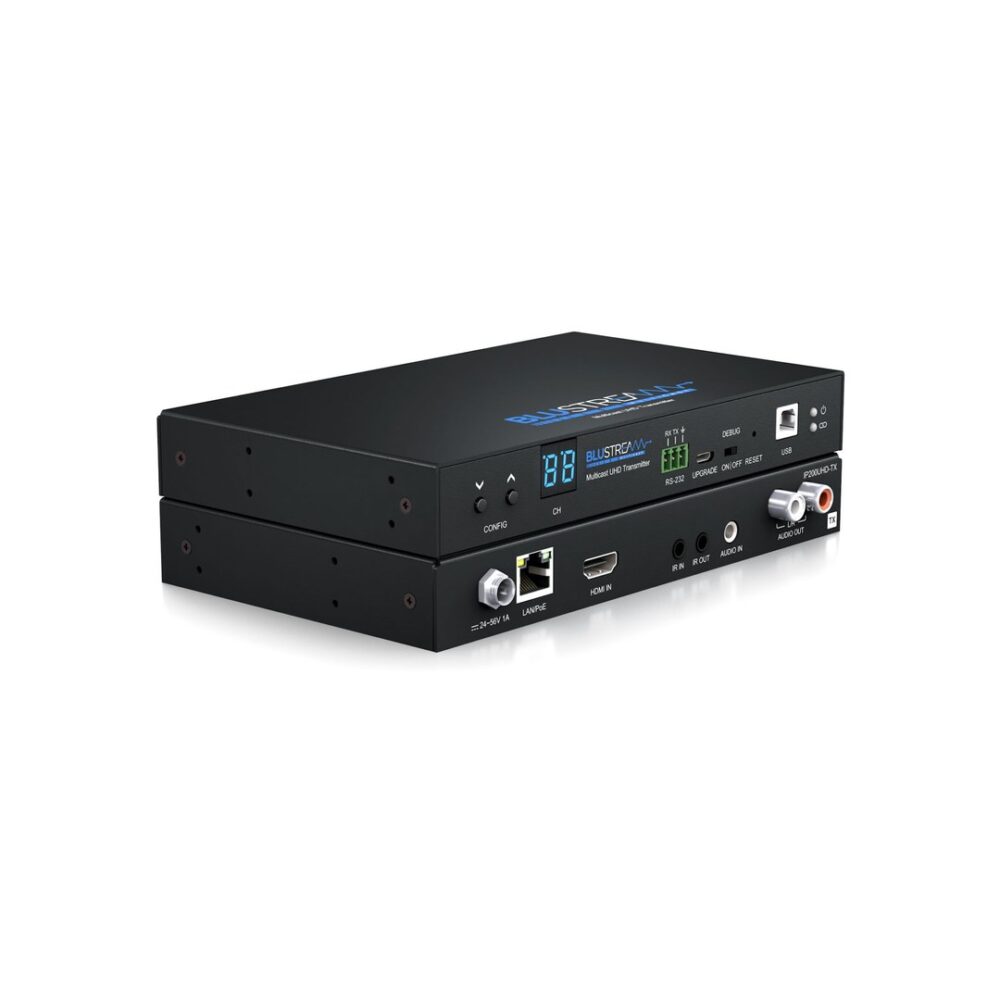 משדר וידאו UHD על רשת 1G BLUSTREAM IP200UHD-TX