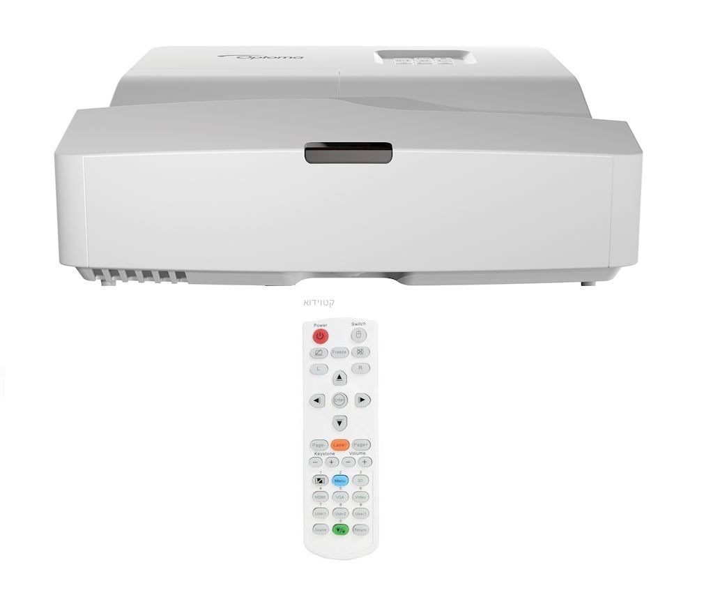 מקרן הקרנה קרובה מאד OPTOMA דגם W340UST – תמונה 3