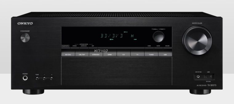 רסיבר קולנוע ביתי ONKYO TX-SR373 מערכת שמע איכותית