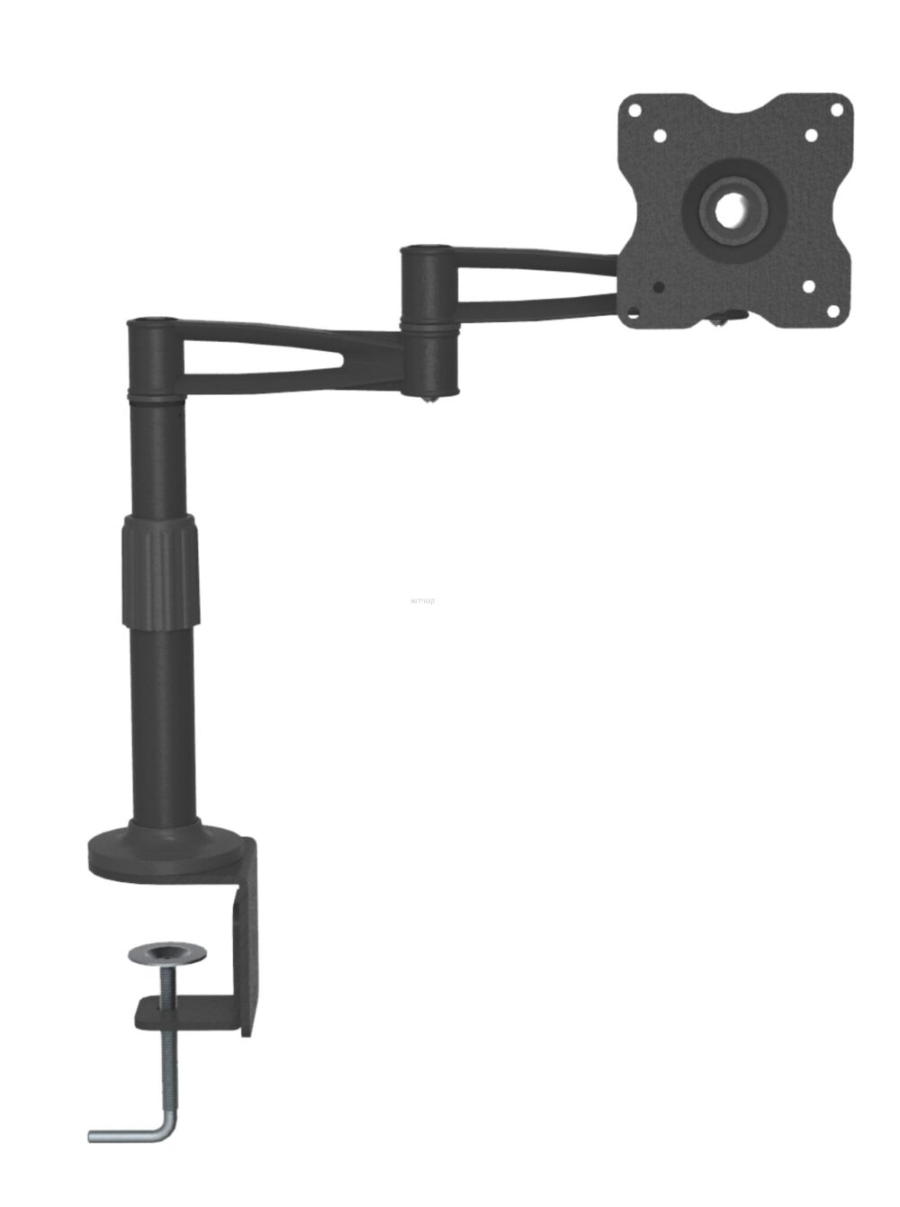 זרוע שולחנית דו מפרקית למסך מחשב Audio Line DWD1411