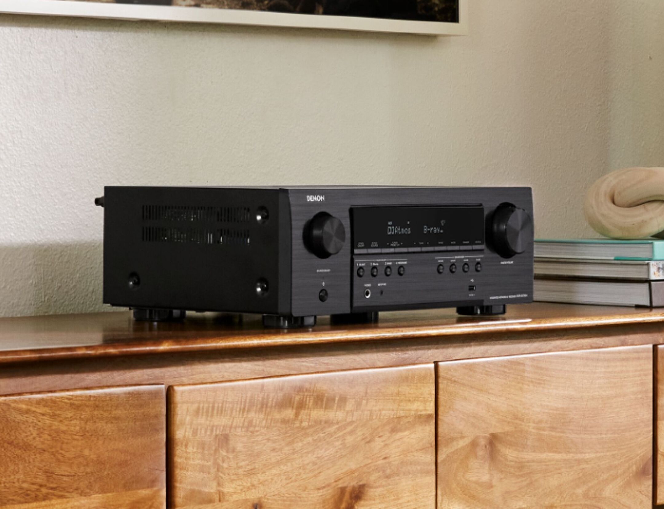 רסיבר לקולנוע ביתי 7.2 ערוצים DENON AVRS770HBKE2 – תמונה 3