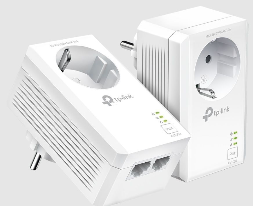 מתאם רשת על גבי רשת החשמל TP-LINK TL-PA7027P AV1000