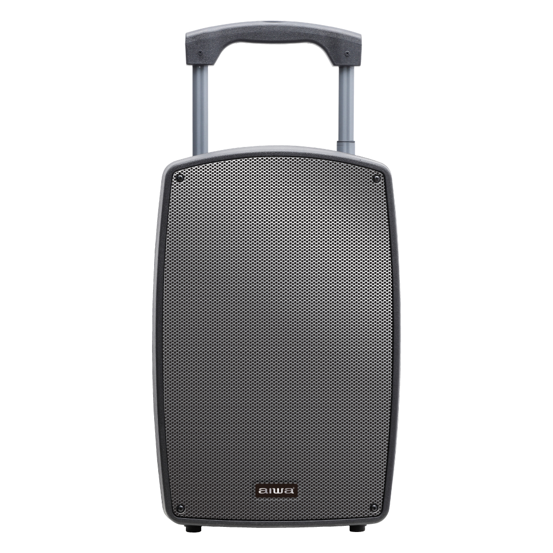 מערכת הגברה ניידת AIWA דגם TSUNAMI-15 עם 2 מיקרופונים 600W – תמונה 5