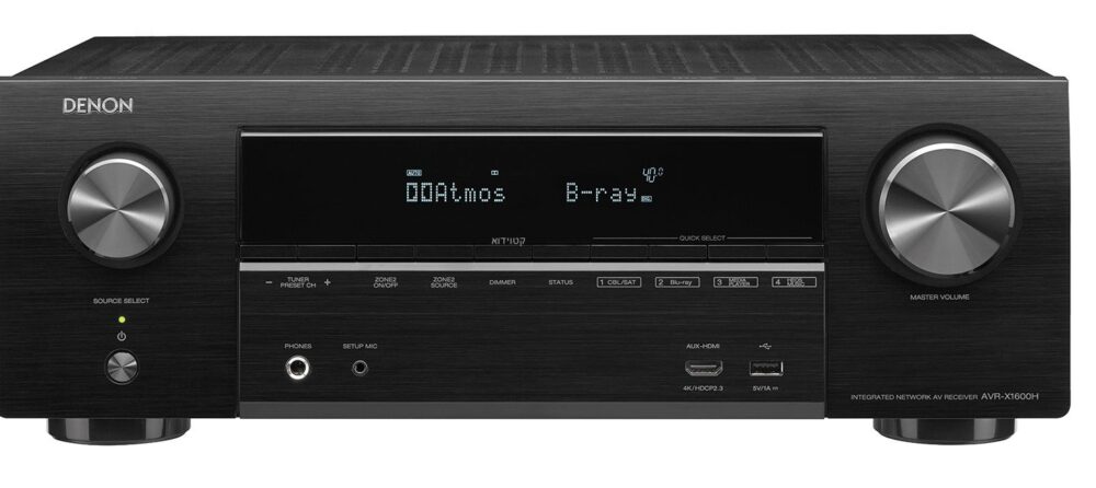 רסיבר קולנוע ביתי DENON AVR-X1600H
