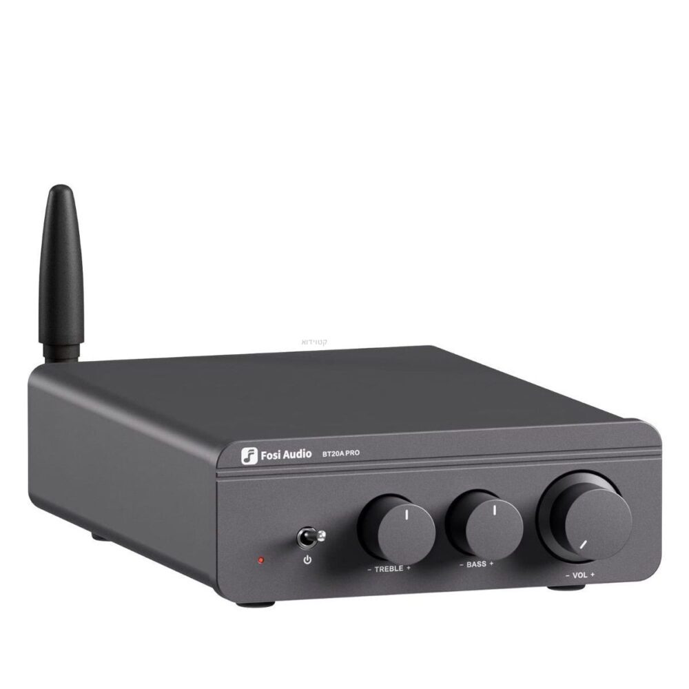 מגבר כוח Fosi Audio BT20A PRO 300W x2 Bluetooth 5.0