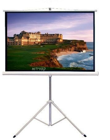 מסך הקרנה על חצובה 16/9 275X155 CAESAR CAESAR125HT