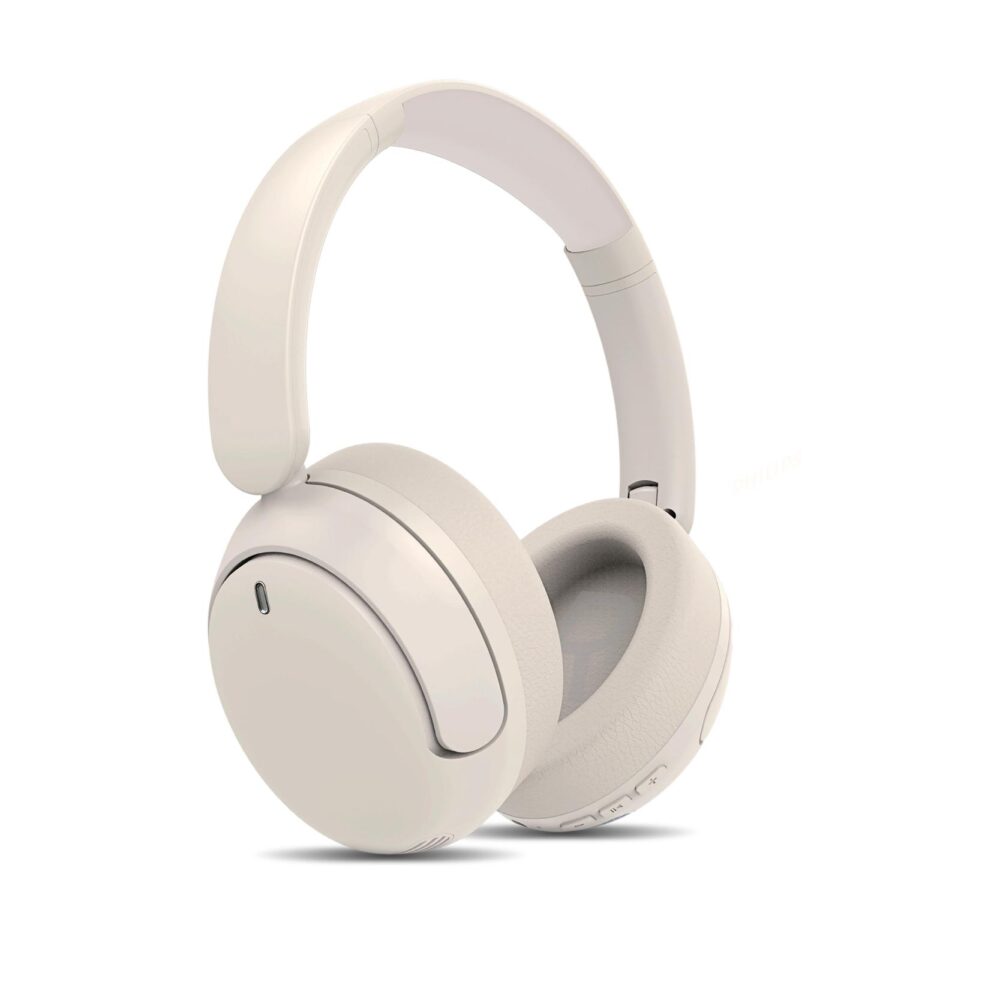 אוזניות קשת אלחוטיות PHILIPS TAH3020 עם סינון רעשים ANC בצבע לבן