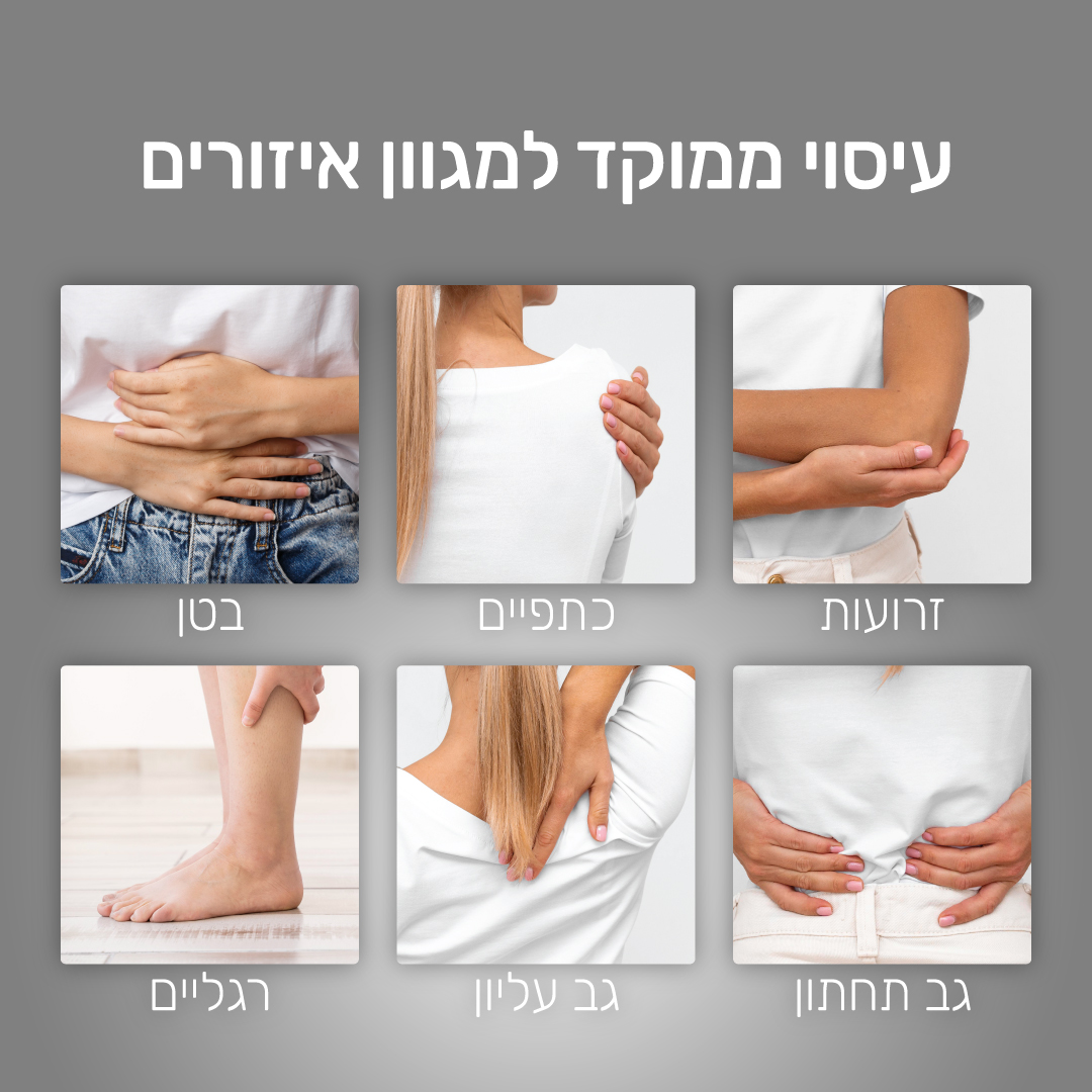 מוט עיסוי חשמלי CARBON דגם RODEX עם 3 ראשי עיסוי מתחלפים – תמונה 3