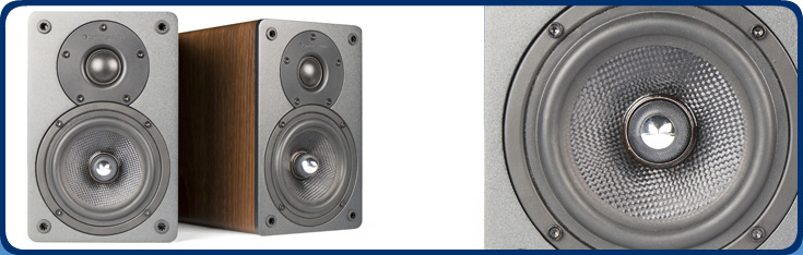 זוג רמקולים מדפים Cambridge Audio CAS20 S20