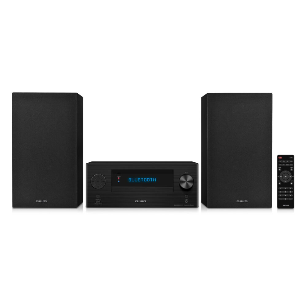 מערכת סטריאו Hi-Fi דינאמית AIWA דגם AMS-350 עם בלוטוס 120W