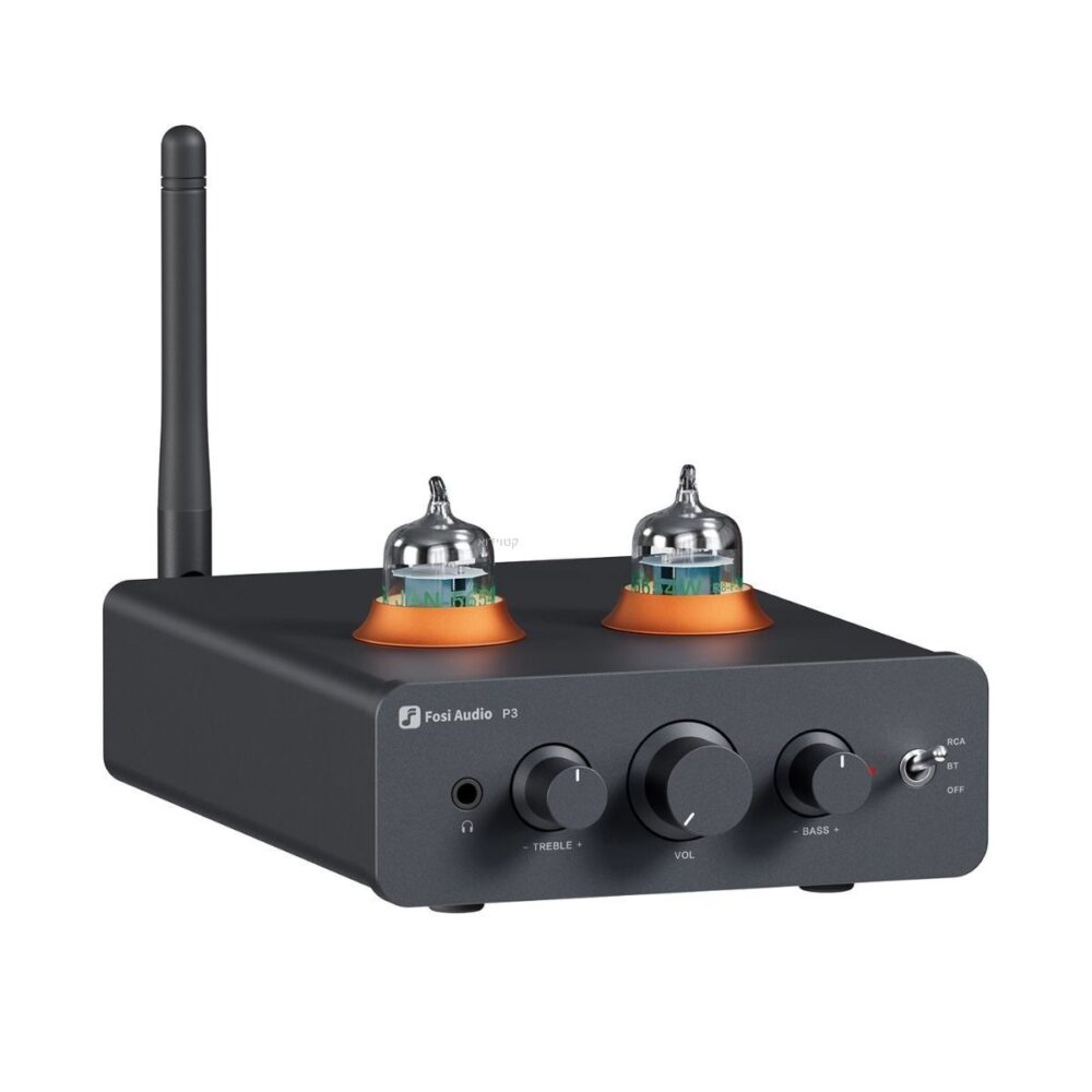 קדם מגבר מנורות לפטיפון Fosi Audio P3