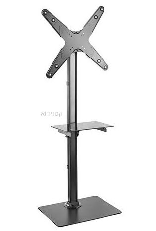 מעמד רצפתי לטלוויזיה עם בסיס שטוח TVMOUNT FSO5