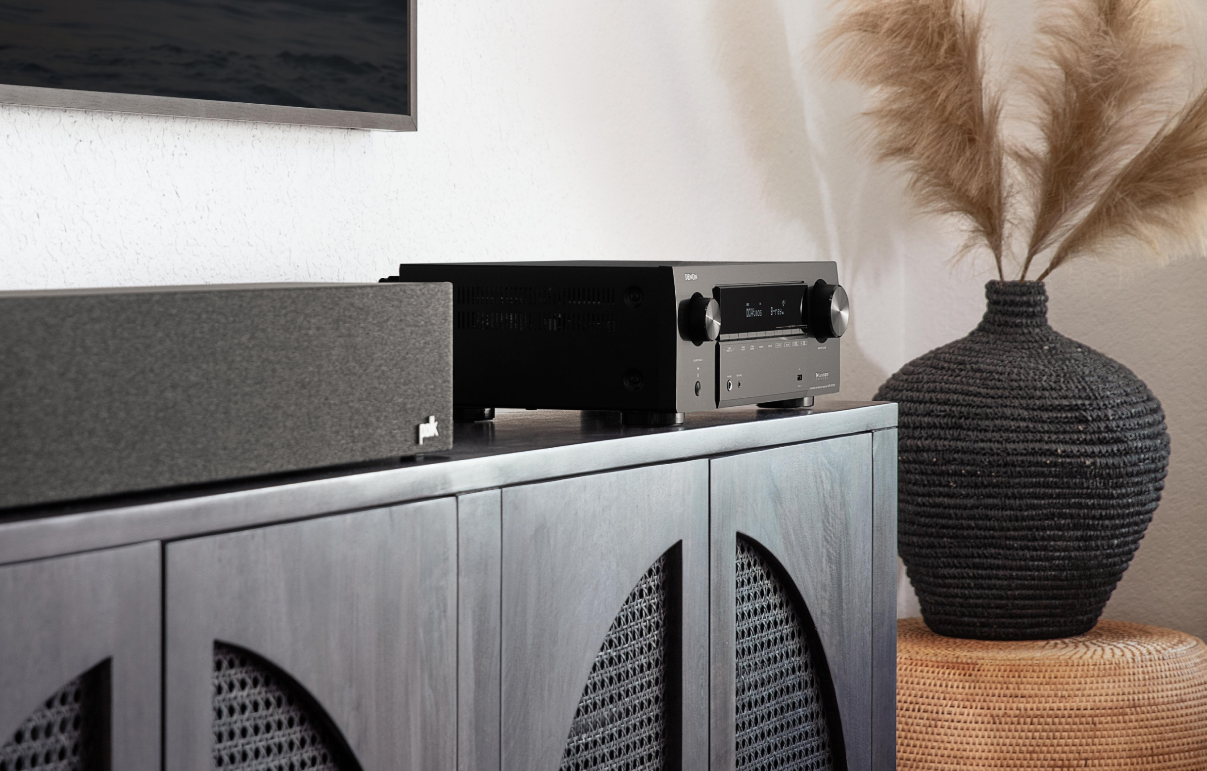 רסיבר רשת DENON AVRX1700HBKE2 7.2 ערוצים 175W 8K בצבע שחור – תמונה 3