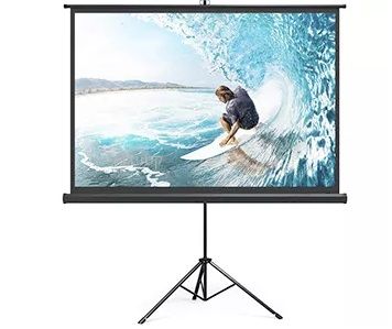 מסך הקרנה רצפתי על חצובה 244X244 NEXT NEXT244T