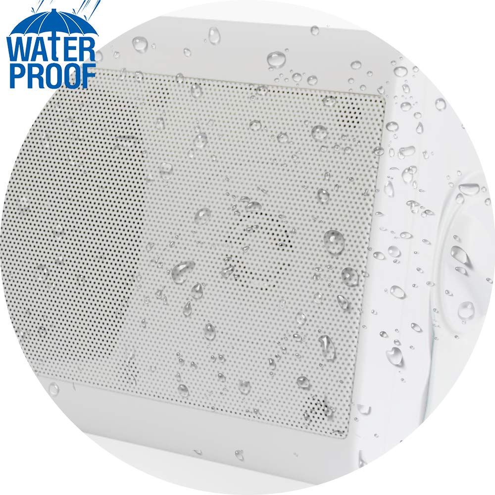 זוג רמקולים בלוטוס מוגנים במים SPEAKERHER4 הרדיו 4 – תמונה 3