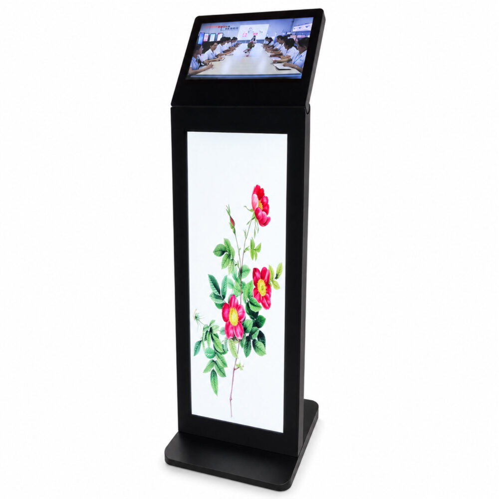 מסך TARGET DISPLAY דגם 37SD2024D בגודל 32"+13" עם אנדרואיד 11 ורזולוציה FHD+1920*540