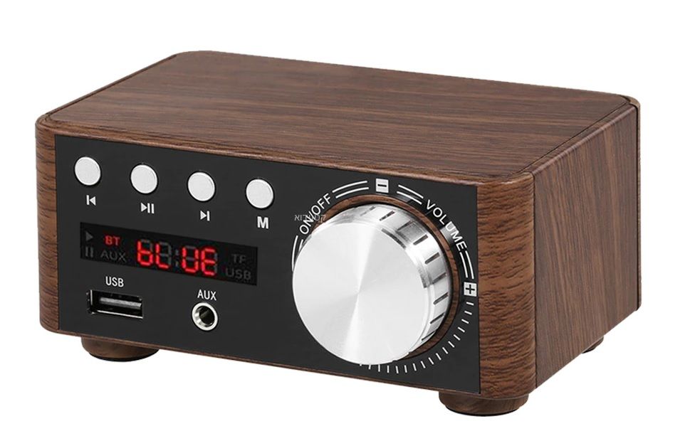 מגבר סטריאו קטן עם בלוטוס PURE SOUND AMPPURESOUNDD2