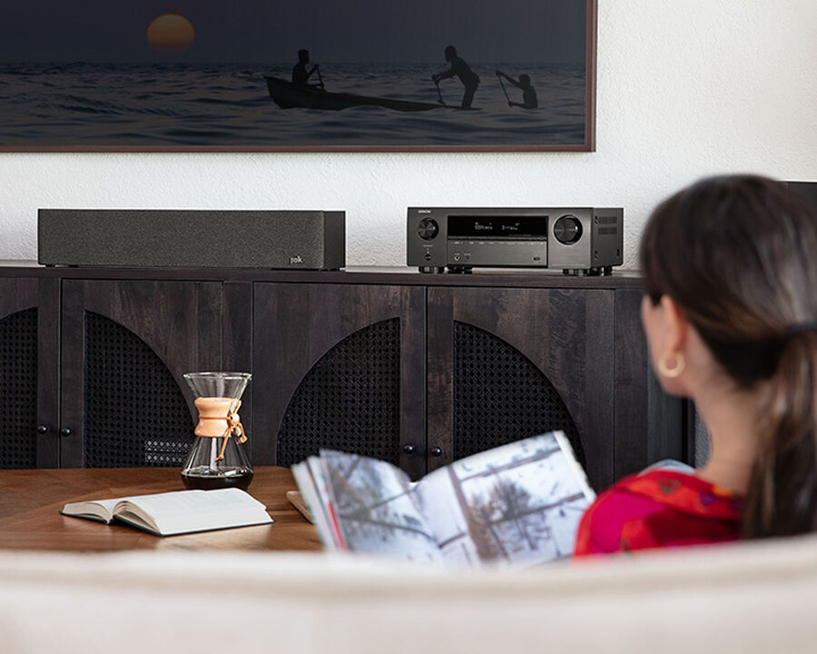 רסיבר רשת DENON AVRX1700HBKE2 7.2 ערוצים 175W 8K בצבע שחור – תמונה 4
