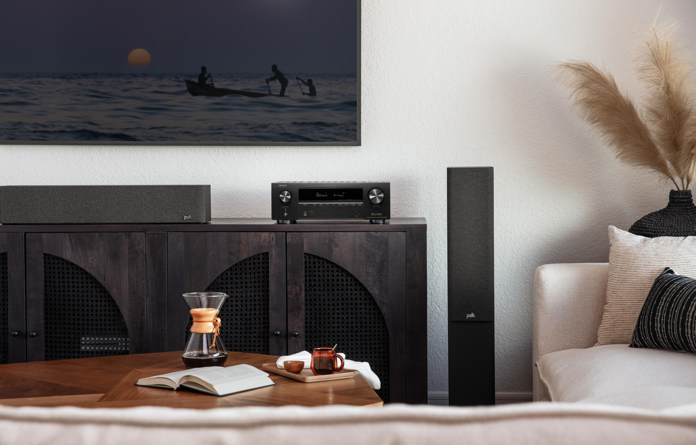 רסיבר רשת DENON AVRX1700HBKE2 7.2 ערוצים 175W 8K בצבע שחור – תמונה 5