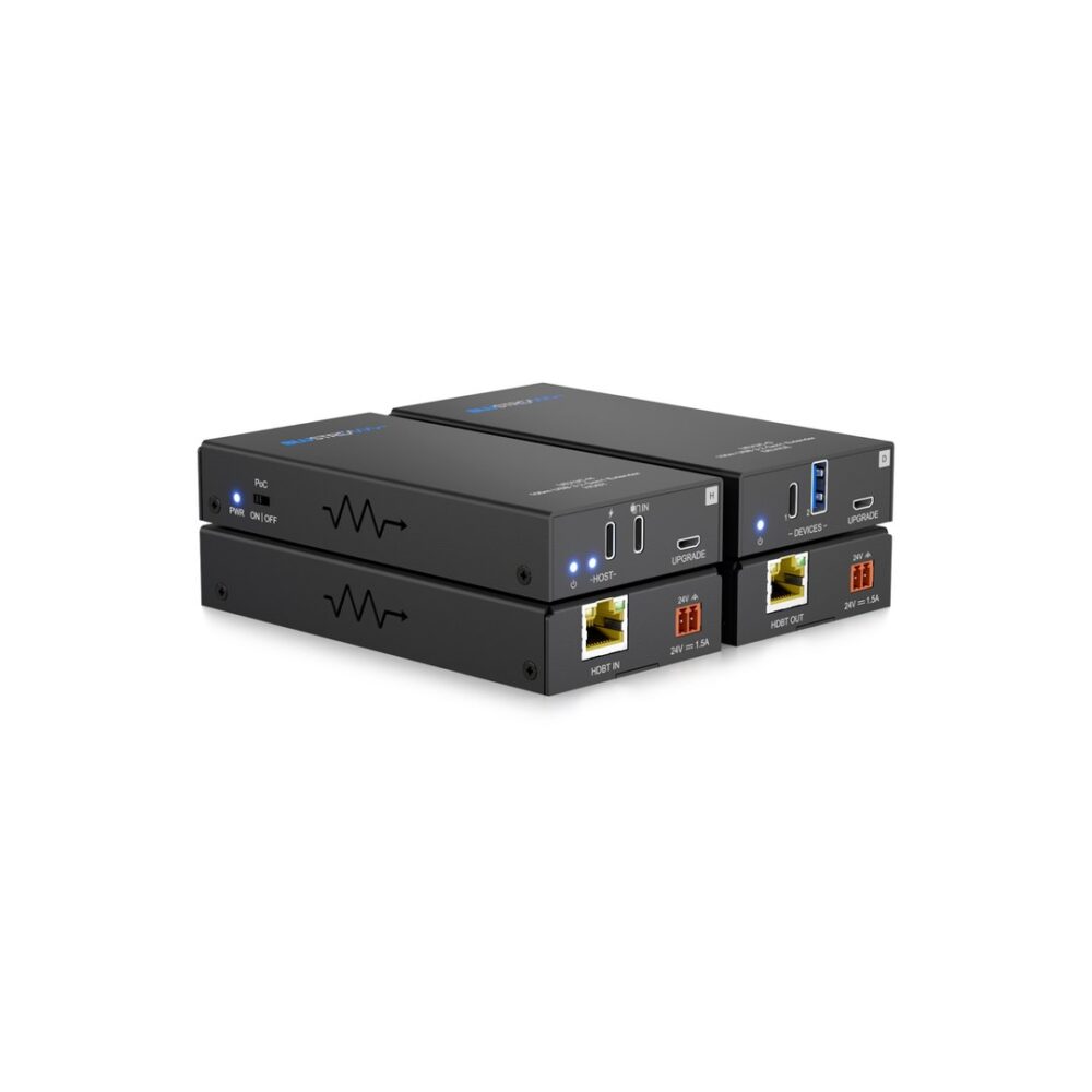 ערכת הרחבה BLUSTREAM UEX3C-KIT עם חיבורי USB 3.2X2 ו-100m רשת