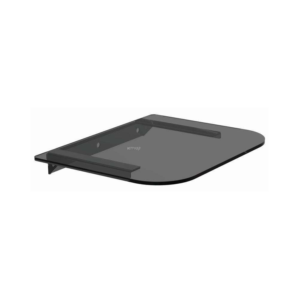 מדף זכוכית קטן למוצרי אודיו וידאו AUDIO LINE DVD5